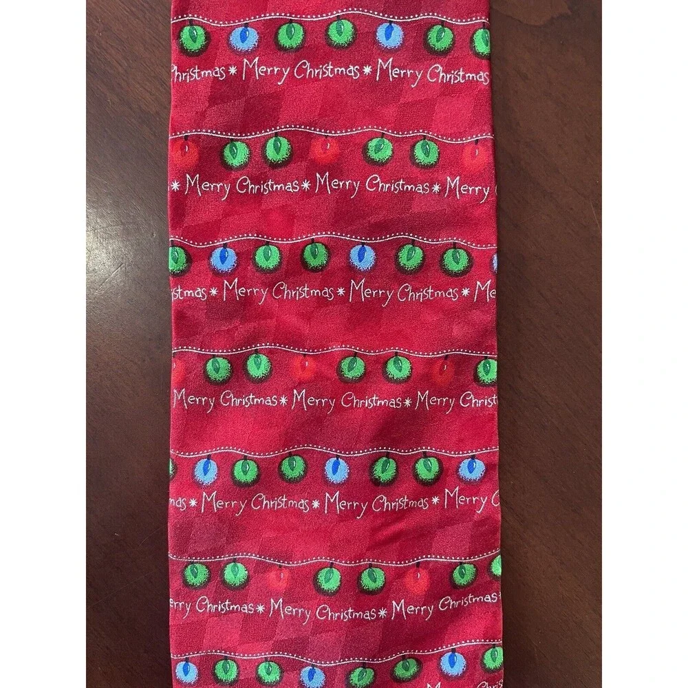 Christmas Necktie Holiday Traditions Hallmark